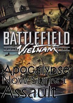 Box art for Apocalypse Now Sunset Assault
