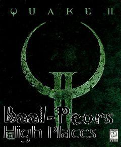 Box art for Baal-Peors High Places