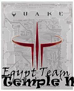 Box art for Egypt Team Temple Map