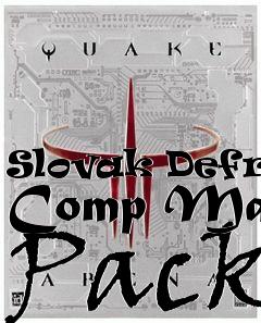 Box art for Slovak Defrag Comp Map Pack
