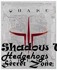 Box art for Shadow The Hedgehogs Secret Zone