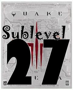 Box art for Sublevel 27