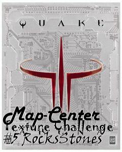 Box art for Map-Center Texture Challenge #5 RocksStones