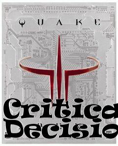 Box art for Critical Decision