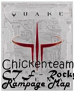 Box art for Chickenteam CTF - Rocky Rampage Map