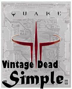 Box art for Vintage Dead Simple
