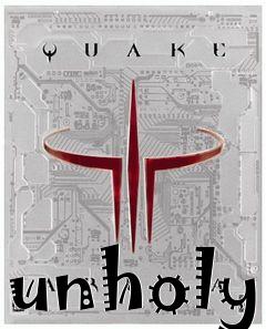 Box art for unholy