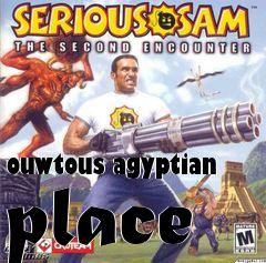 Box art for ouwtous agyptian place