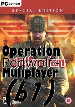 Box art for Operation Redwolf - Muliplayer (b1)