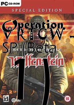 Box art for Operation V RTCW - SP (Beta 1)