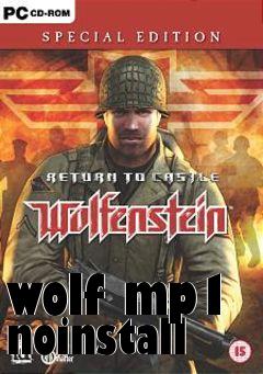 Box art for wolf mp1 noinstall
