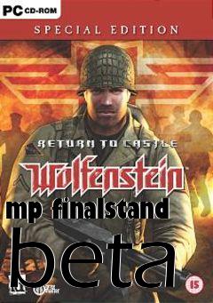 Box art for mp finalstand beta