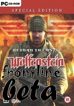 Box art for frontline beta