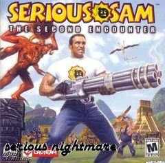 Box art for serious nightmare
