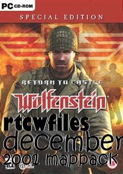 Box art for rtcwfiles december 2001 mappack