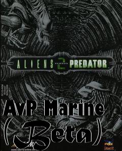 Box art for AvP Marine (Beta)