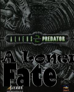 Box art for A Loners Fate