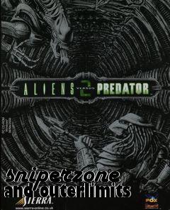 Box art for sniperzone and outerlimits