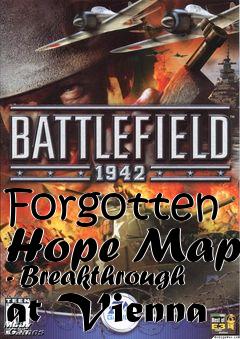 Box art for Forgotten Hope Map - Breakthrough at Vienna