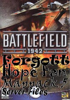 Box art for Forgotten Hope Fan Mappack 5 Server Files