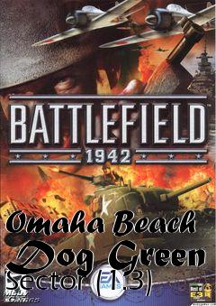 Box art for Omaha Beach Dog Green Sector (1.3)