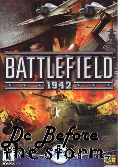 Box art for Dc Before the storm