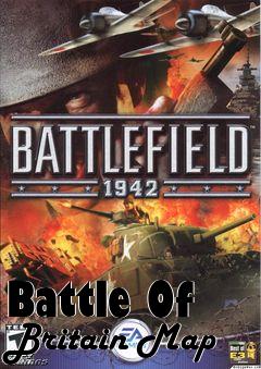 Box art for Battle Of Britain Map