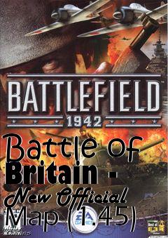 Box art for Battle of Britain - New Official Map (1.45)