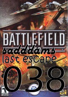 Box art for sadddams last escape 038