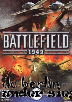 Box art for dc berlin under siege