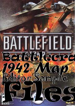 Box art for Battlecraft 1942 Map Editor Sample Files