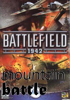 Box art for mountain battle