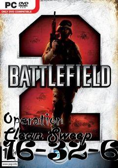 Box art for Operation Clean Sweep 16-32-64