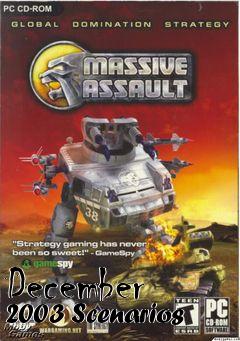 Box art for December 2003 Scenarios