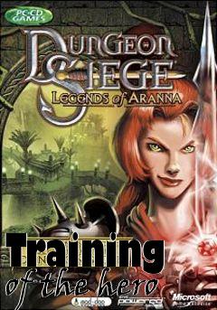 Box art for Training of the hero