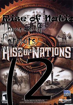 Rise of Nations: Thrones and Patriots PC cheats, trainers, guides