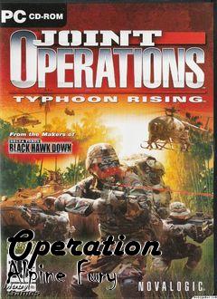 Box art for Operation Alpine Fury