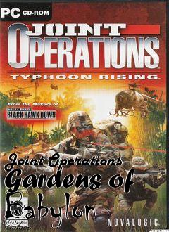 Box art for Joint Operations Gardens of Babylon