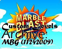 Box art for Custom Levels Archive: MBG (11242009)