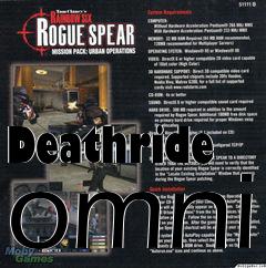 Box art for Deathride omni