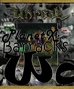 Box art for PlanetX: Barracks War