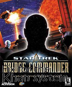 Box art for Fix for the Khan system