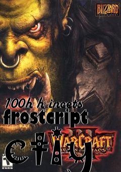 Box art for 100h h incets frostcript ctiy