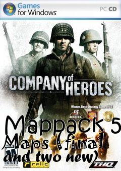 Box art for Mappack 5 Maps (final and two new)