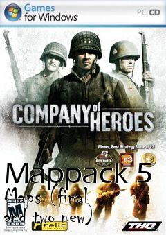 Box art for Mappack 5 Maps (final and two new)