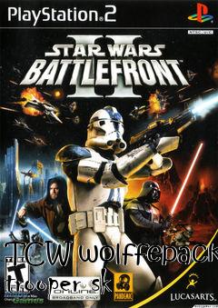Box art for TCW wolffepack trooper sk