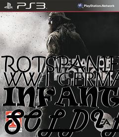 Box art for ROTSPANIERS WW1 GERMAN INFANTRY SOLDIER