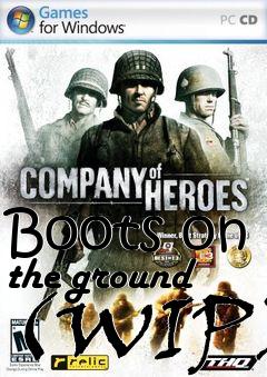 Box art for Boots on the ground (WIP)