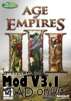 Box art for Improvement Mod V3.1 *TAD only!*