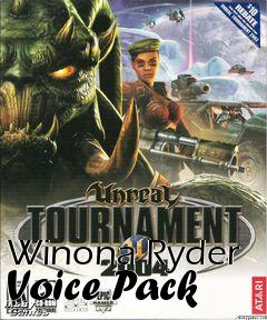 Box art for Winona Ryder Voice Pack